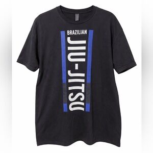 Brazilian Jiu-Jitsu Black Graphic T-Shirt, size XL